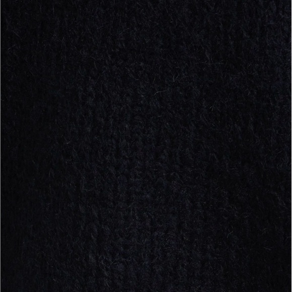 Nasty Gal Mock Neck Classic Black Women's Sweater NWT L - Picture 7 of 8